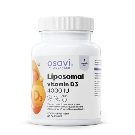 Osavi Liposomal vitamin D3 4000 IU 60kapsúl