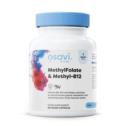 Osavi MethylFolate & Methyl-B12 60kapsúl