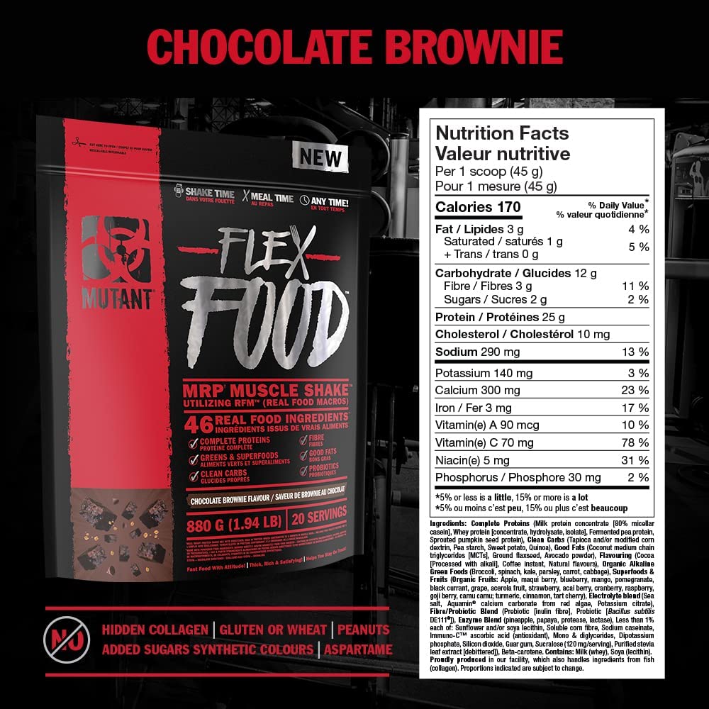 PVL Mutant Flex Food 880g