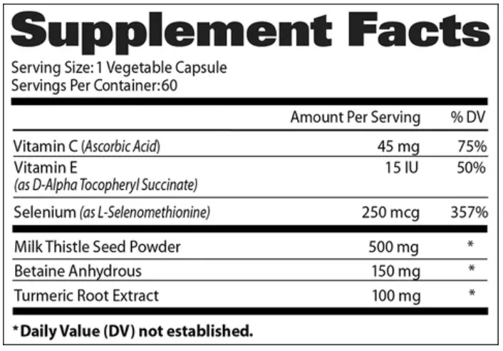 GAT Liver Cleanse 60kaps EXP 04/25