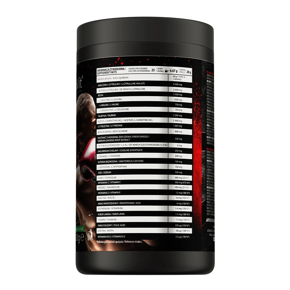 Ostrovit Freak Fighter Pre Workout 500g