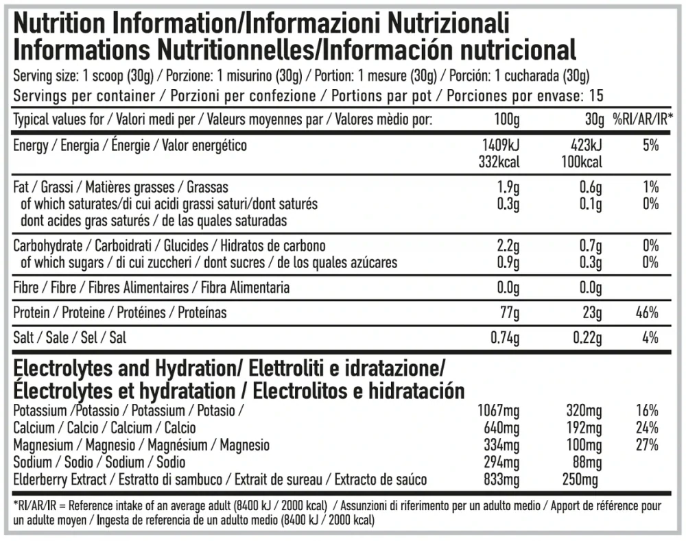 Clear Whey Hydrate 1800g jahodovo-limetkové daiquiri + kreatín