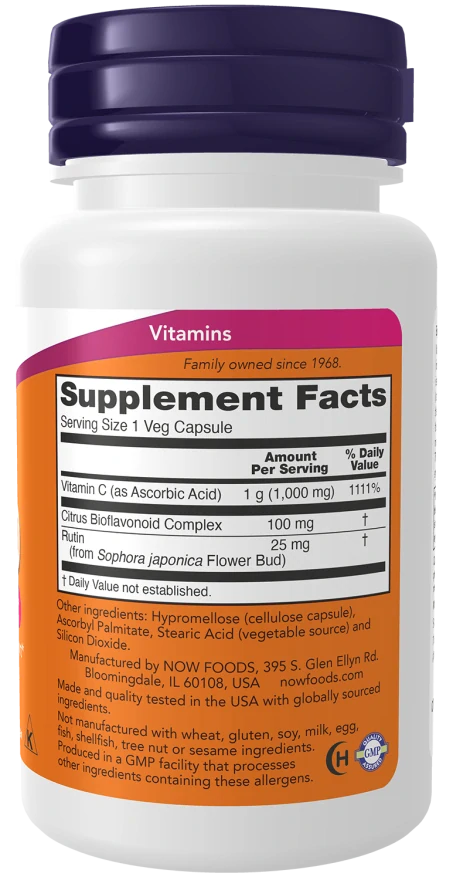 Now Foods Vitamin C-1000 30kapsúl