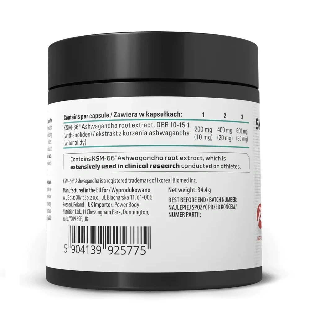 Skill Nutrition KSM-66® Ashwagandha 90kapsúl