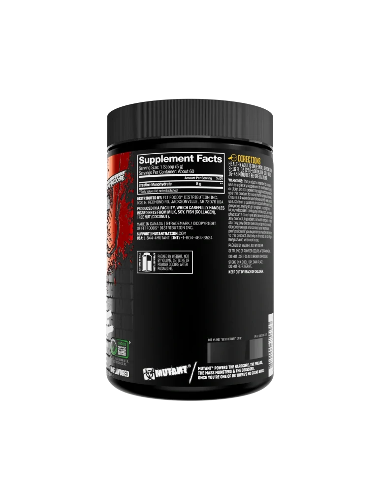 Mutant 100% Pure Creatine Monohydrate 300g