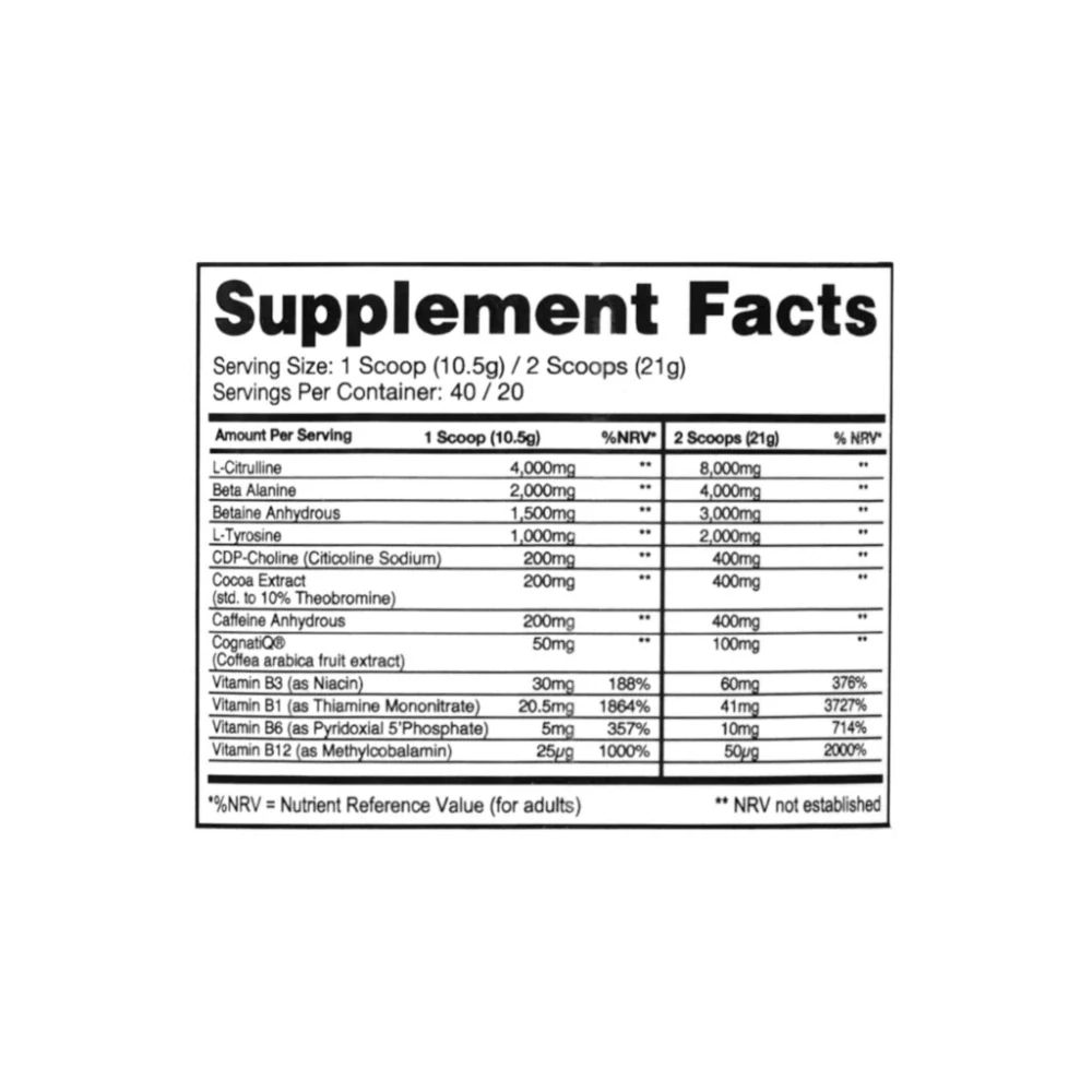 Gaspari Superpump Aggression 420g