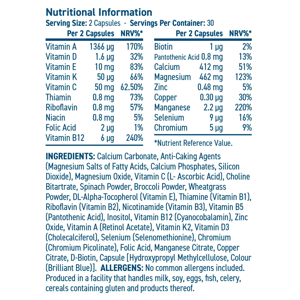 Applied Greens Multivitamin 60kapsúl