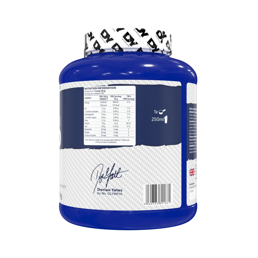 Dorian Yates Whey Complex Tempro 2270g