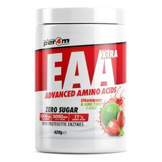 Per4m EAA Xtra 420g jahoda-limetka + 2x tester