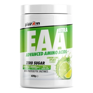 Per4m EAA Xtra 420g citrón-limetka + 2x tester