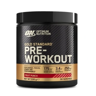 Optimum Gold Standard Pre-Workout 330g ovocná zmes