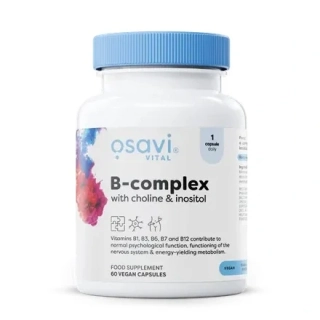 Osavi B-complex with choline & inositol 60kapsúl