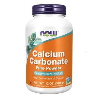 Now Foods Calcium Carbonate Powder 340g