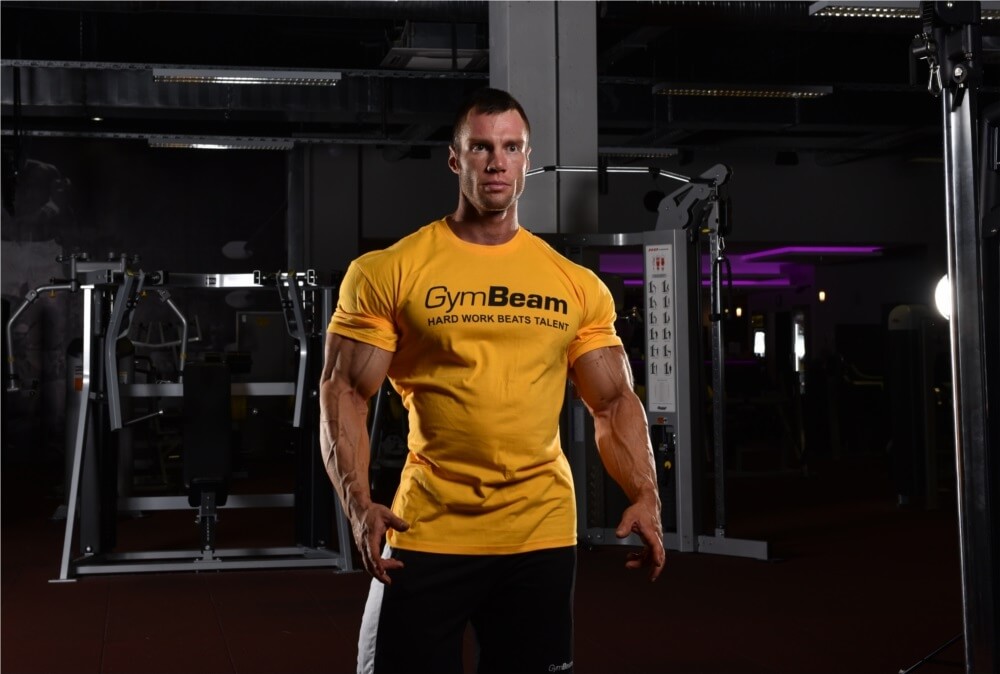 Gymbeam tricko Hard Work